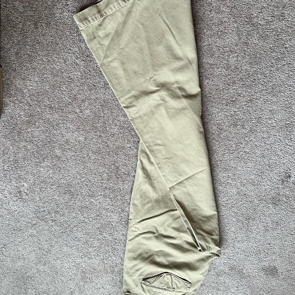 Agolde women’s wide leg khaki pants